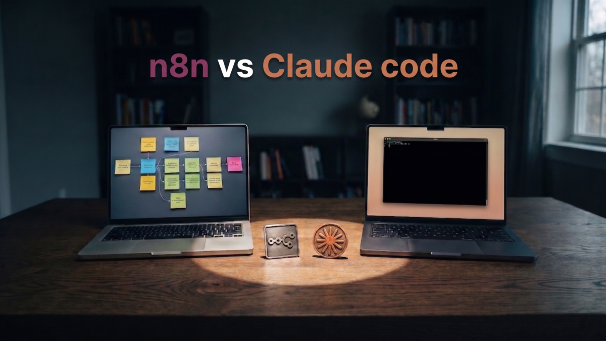 n8n vs Claude Code 비교 — 노코드 자동화 뭘 먼저 배울까